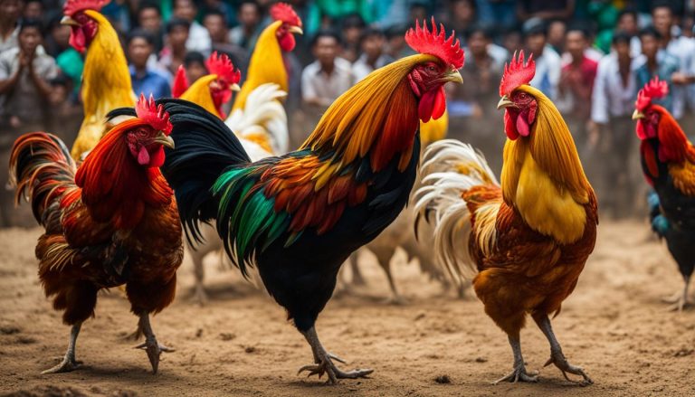 Hasil sabung ayam